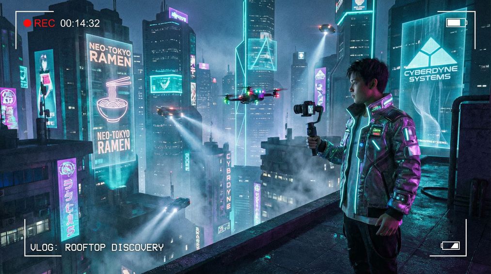 裸舞城市探索vlog视频